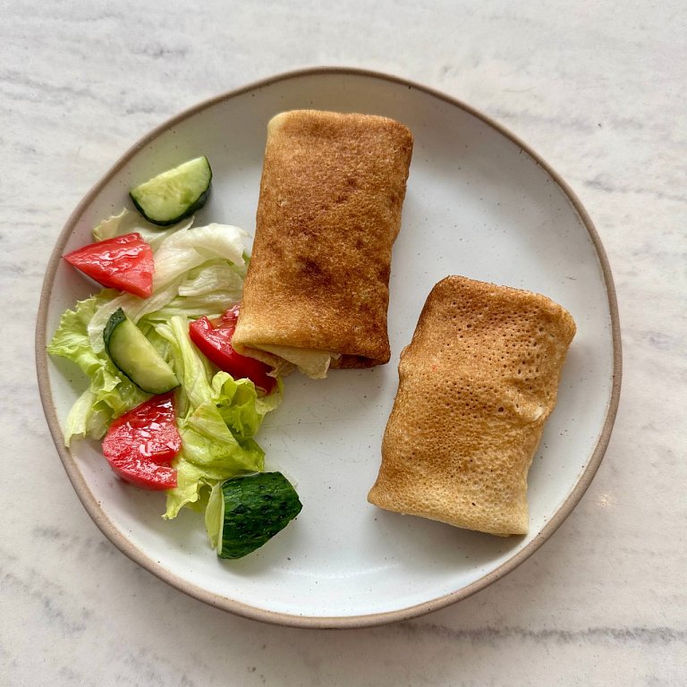 Л Блины с курицей